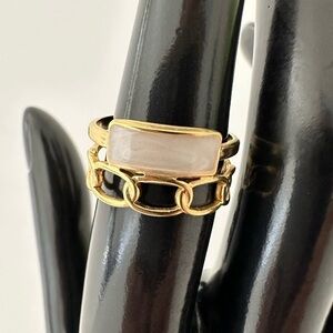 Gold Chain Ring
